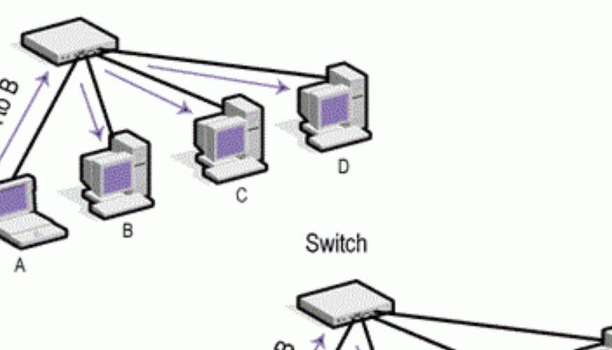 Che differenza c'è tra un hub è uno switch?
