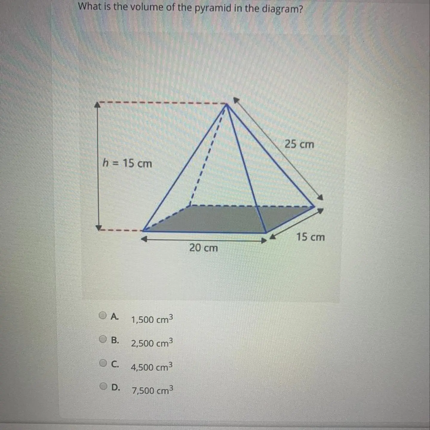 Come determinare il volume di una piramide