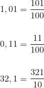 Frazione generatrice di un numero decimale periodico semplice
