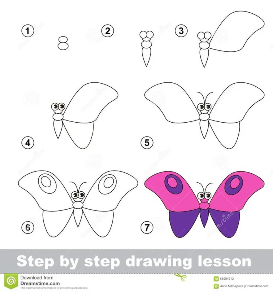 Disegnare una Farfalla Realistica