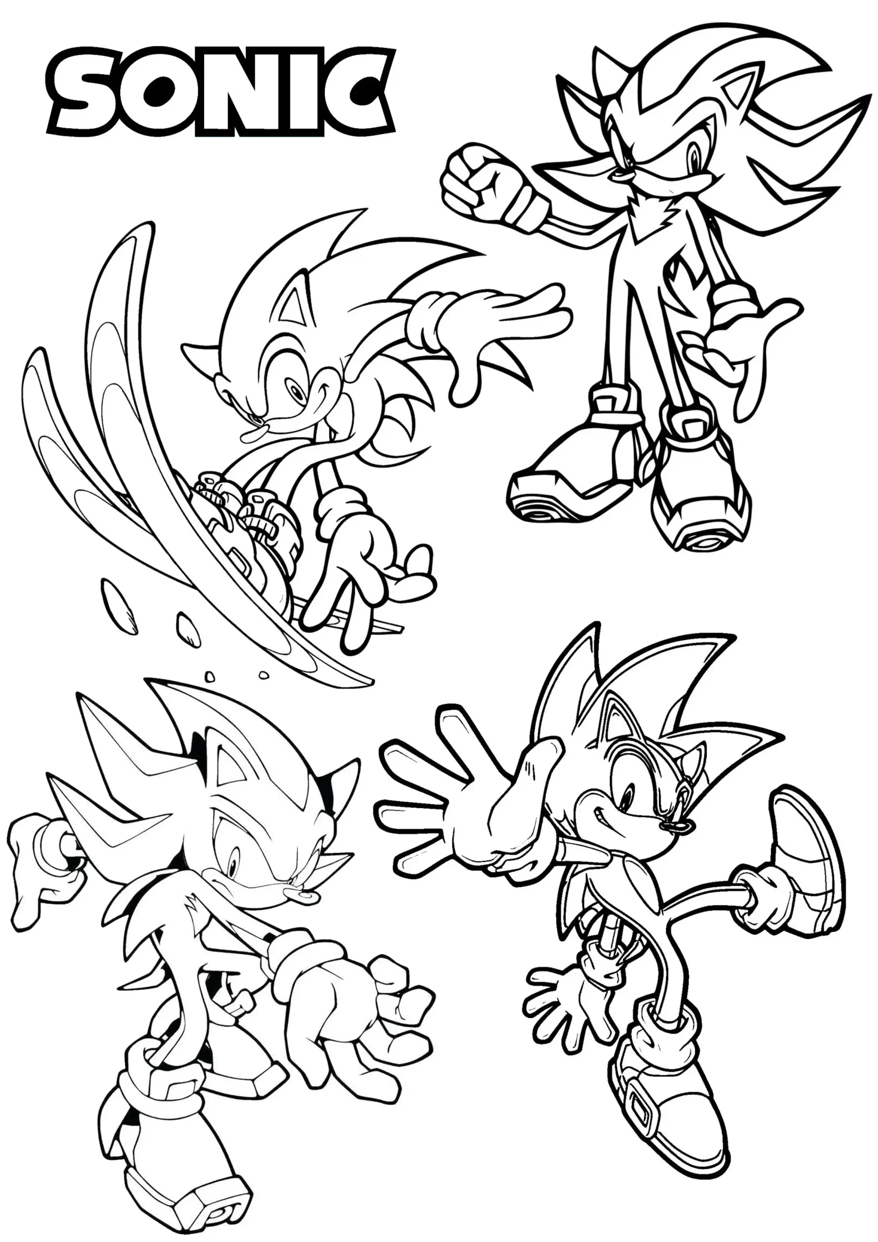 Passo 9: Colorazione di Sonic