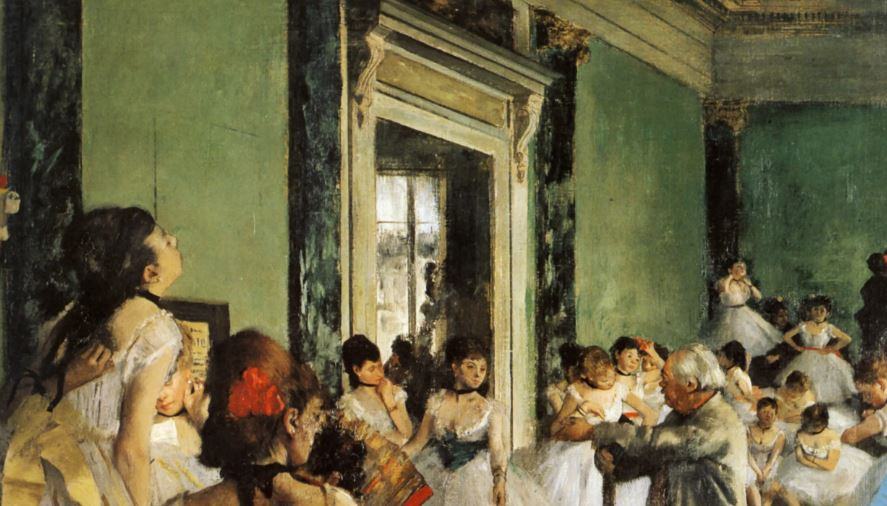 Come dipinge Degas