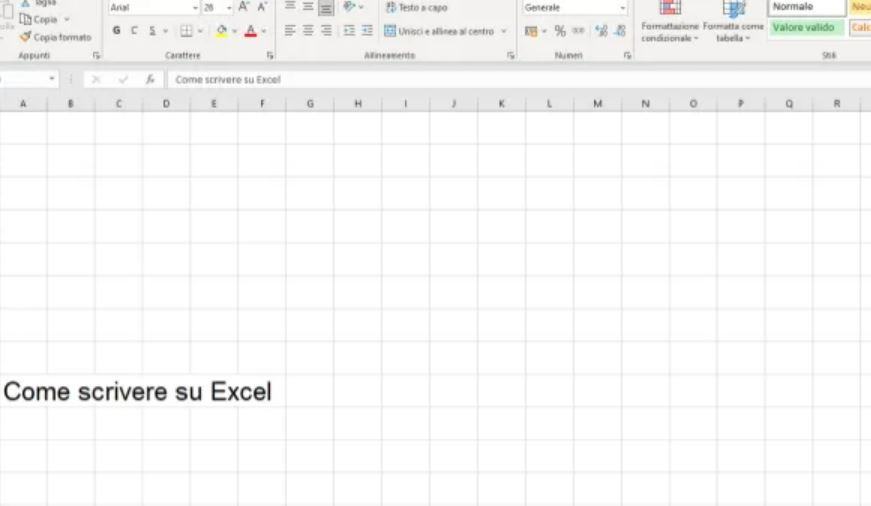 Come scrivere +- su Excel?