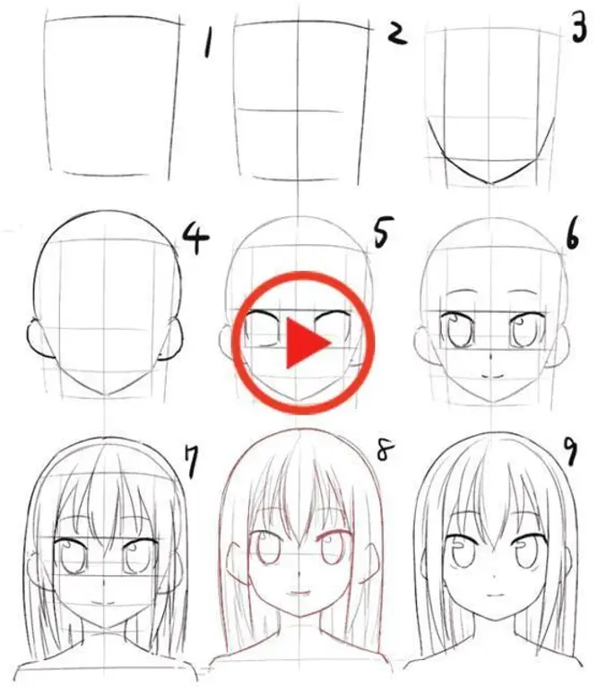 Disegna diversi tipi di occhi