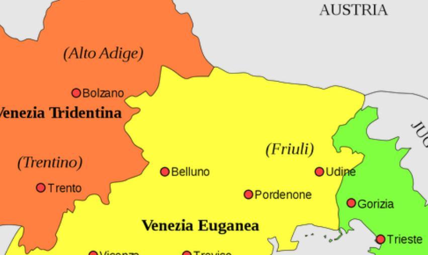 Perche il Friuli non ha province