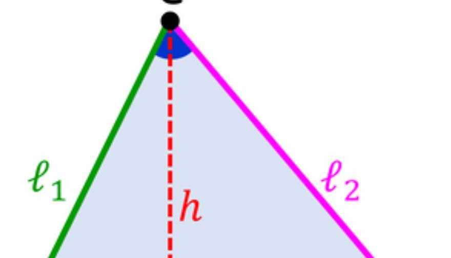 Qual è la formula del triangolo scaleno?