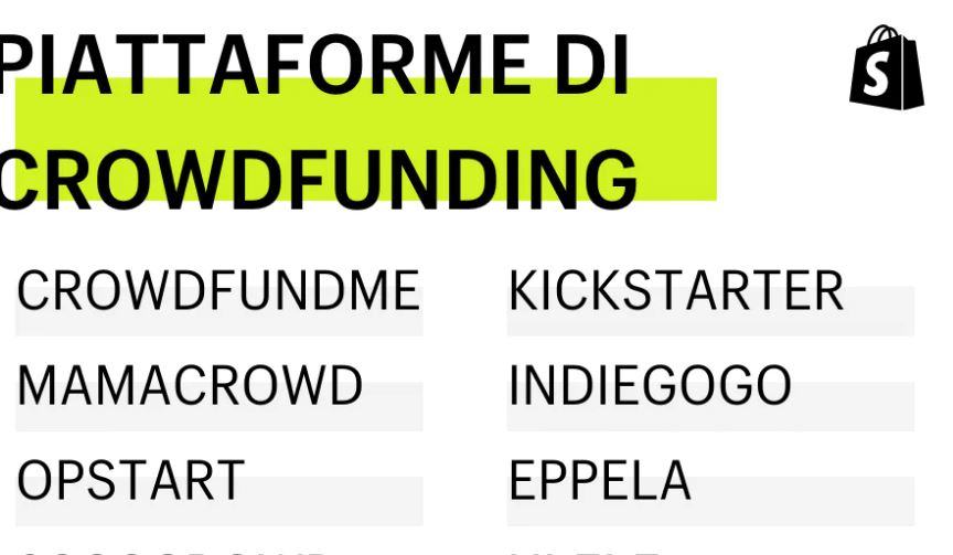 Quali sono le piattaforme di crowdfunding?