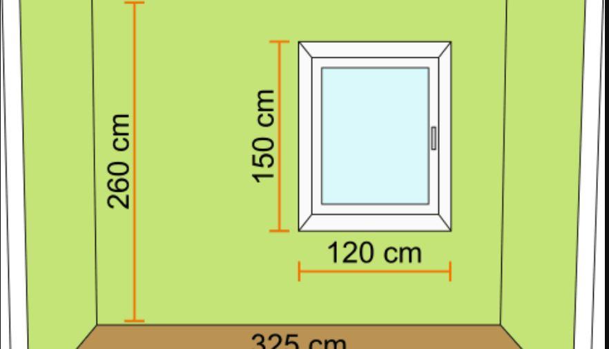 Quanti metri sono 4 metri quadrati?