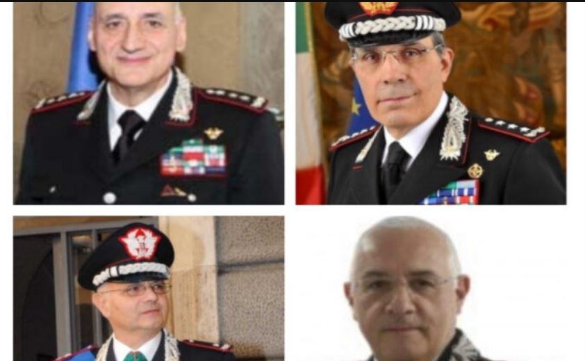 Quanti sono i generali dei carabinieri?