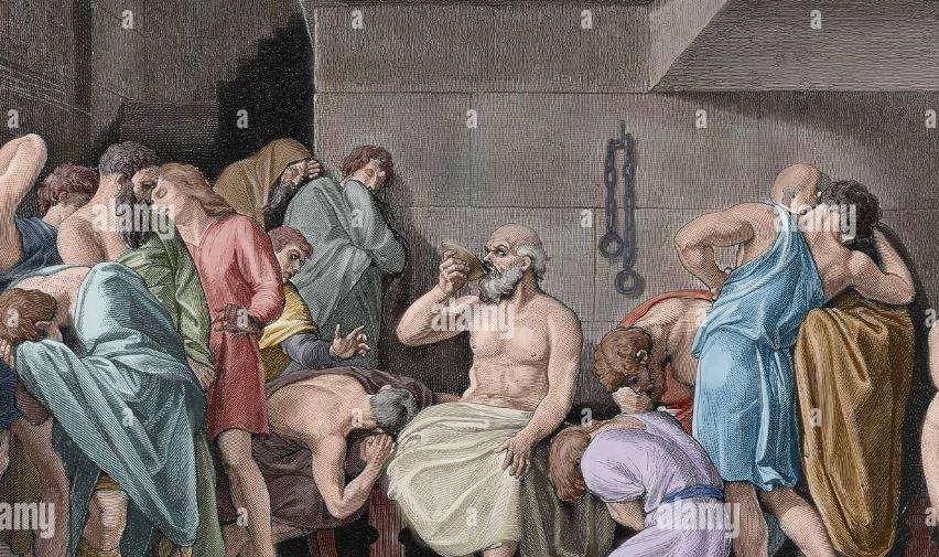 Socrate condanna a morte per cicuta?