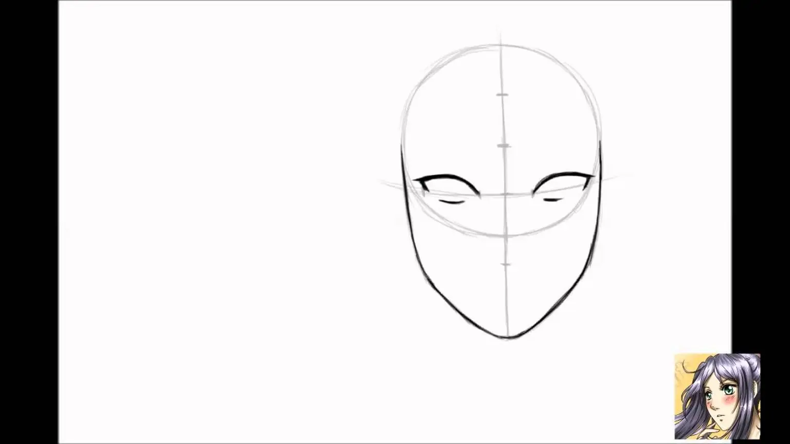 Step 3: Disegna le linee degli occhi