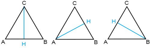 altezza triangolo equil53atero