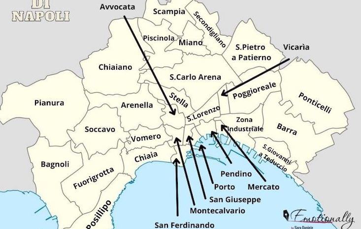 Che zone ci sono a Napoli?
