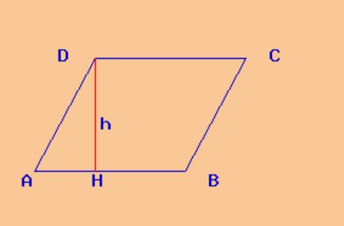 Come cerco l'area all'incirca un parallelogramma proprio in un fascio cartesiano?