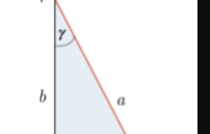 Come certamente posto l'ipotenusa in a trigonometria?