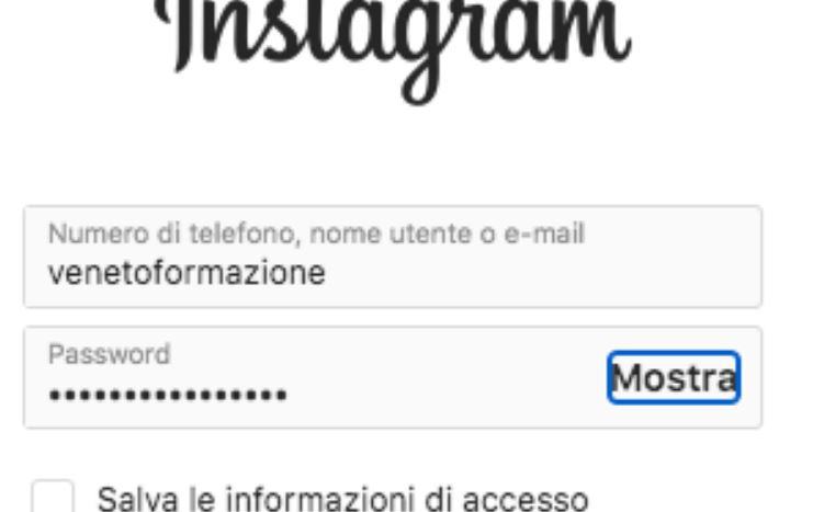 Per quanto tempo resta disattivato l'account di instagram?