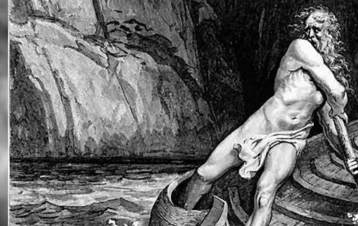 Quali particolari fisici di Caronte Colpiscono Dante?