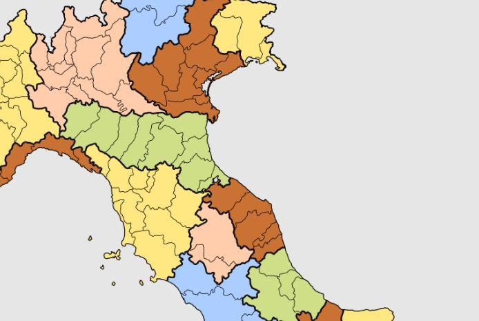 Quando le regioni italiane erano 21?